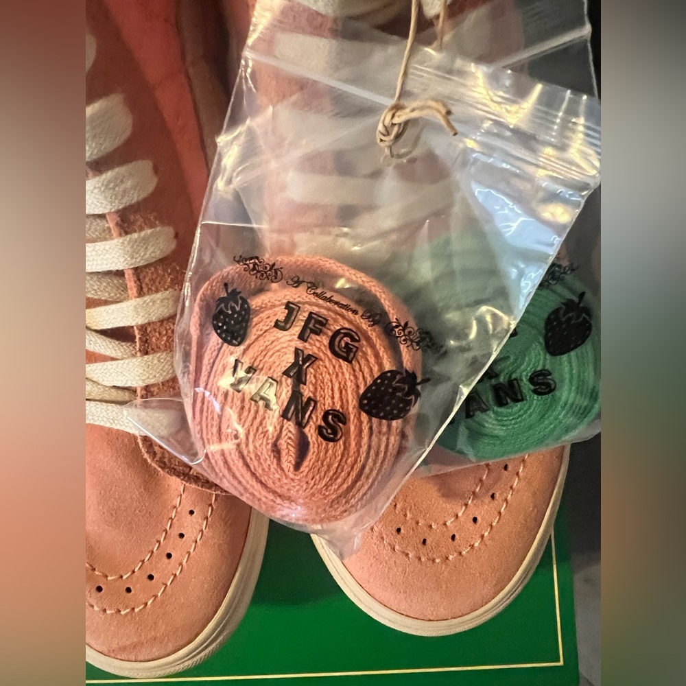 Vans Pink Joe Fresh Goods Edition Sk8 - Picture 3 of 9
